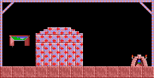 Thumbnail for a map of Fun Level 11 for the PC game Lemmings.