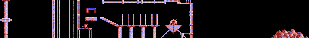 Thumbnail for a map of Fun Level 20 for the PC game Lemmings.