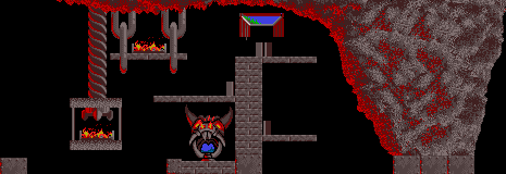 Thumbnail for a map of Fun Level 30 for the PC game Lemmings.