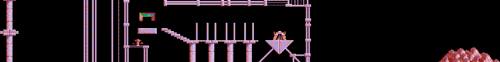 Thumbnail for a map of Mayhem Level 07 for the PC game Lemmings.