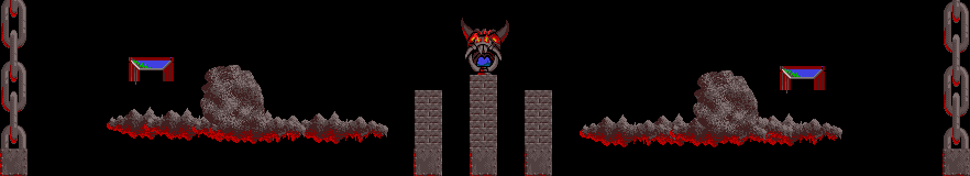 Thumbnail for a map of Mayhem Level 15 for the PC game Lemmings.