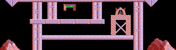 Thumbnail for a map of Mayhem Level 20 for the PC game Lemmings.