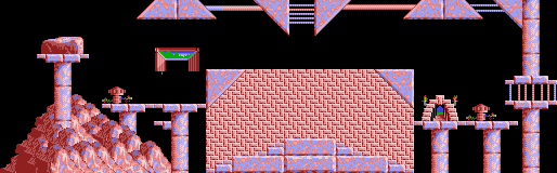 Thumbnail for a map of Mayhem Level 27 for the PC game Lemmings.