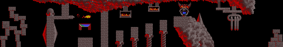 Thumbnail for a map of Taxing Level 12 for the PC game Lemmings.