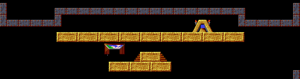 Thumbnail for a map of Taxing Level 27 for the PC game Lemmings.