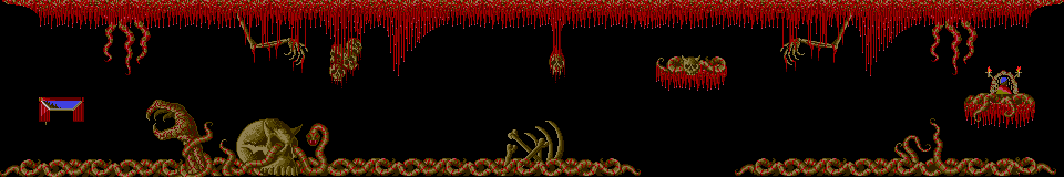 Thumbnail for a map of Tricky Level 14 for the PC game Lemmings.