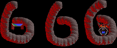 Thumbnail for a map of Tricky Level 21 for the PC game Lemmings.