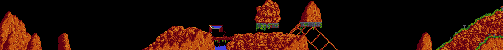 Thumbnail for a map of Tricky Level 28 for the PC game Lemmings.