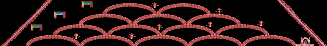 Thumbnail for a map of Tricky Level 29 for the PC game Lemmings.