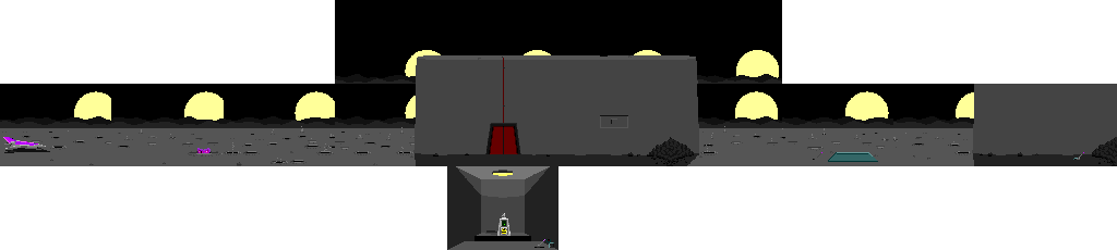 Thumbnail for a map of Planet Mercury for the PC game Lenny Loosejocks In Space.