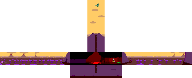 Thumbnail for a map of Planet Venus for the PC game Lenny Loosejocks In Space.