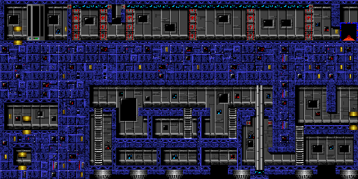 Thumbnail for a map of World 1 Area 4 (GRND) for the PC game The Lost Vikings.