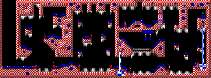 Thumbnail for a map of World 5 Area 1 (NFL8) for the PC game The Lost Vikings.