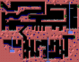 Thumbnail for a map of World 5 Area 4 (8BLL) for the PC game The Lost Vikings.