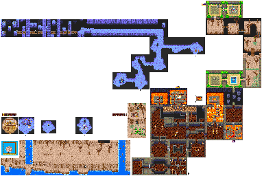 Thumbnail for a map of Lava Island for the PC game Mako Mako Panic.