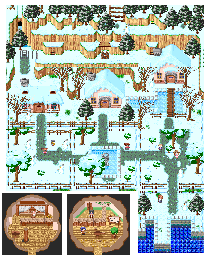 Thumbnail for a map of Snow Island for the PC game Mako Mako Panic.