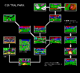 Thumbnail for a map of Day 2 Central Park for the PC game Manhunter: New York.