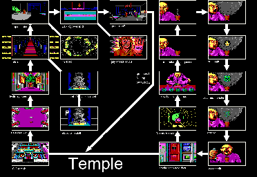 Thumbnail for a map of Day 2 Temple for the PC game Manhunter: San Francisco.