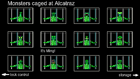 Thumbnail for a map of Day 3 Caged Monsters for the PC game Manhunter: San Francisco.