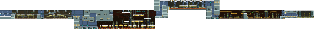 Thumbnail for a map of Flame Mammoth for the PC game Mega Man X.