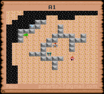 Thumbnail for a map of A1 (In-Game Map) for the PC game Might And Magic: Clouds Of Xeen.