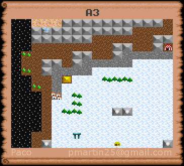 Thumbnail for a map of A3 (In-Game Map) for the PC game Might And Magic: Clouds Of Xeen.