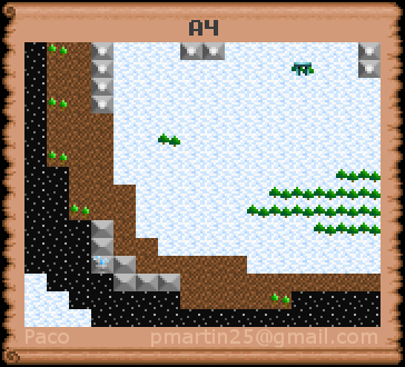 Thumbnail for a map of A4 (In-Game Map) for the PC game Might And Magic: Clouds Of Xeen.