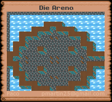 Thumbnail for a map of Arena (In-Game Map) for the PC game Might And Magic: Clouds Of Xeen.