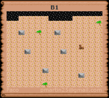 Thumbnail for a map of B1 (In-Game Map) for the PC game Might And Magic: Clouds Of Xeen.