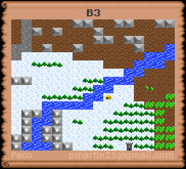 Thumbnail for a map of B3 (In-Game Map) for the PC game Might And Magic: Clouds Of Xeen.
