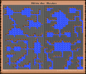 Thumbnail for a map of Cave Of Illusions (In-Game Map) for the PC game Might And Magic: Clouds Of Xeen.