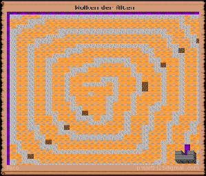 Thumbnail for a map of Clouds Of The Ancients (In-Game Map) for the PC game Might And Magic: Clouds Of Xeen.