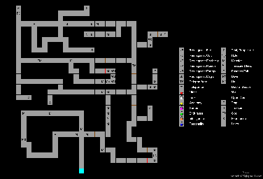 Thumbnail for a map of Deep Mine Kappa (Guide) for the PC game Might And Magic: Clouds Of Xeen.