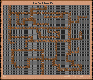 Thumbnail for a map of Deep Mine Kappa (In-Game Map) for the PC game Might And Magic: Clouds Of Xeen.