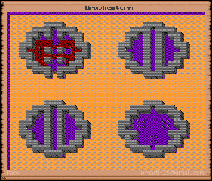 Thumbnail for a map of Dragon Tower (In-Game Map) for the PC game Might And Magic: Clouds Of Xeen.