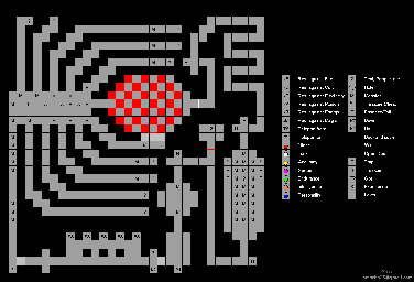 Thumbnail for a map of Dungeon Of Death - Level 2 (Guide) for the PC game Might And Magic: Clouds Of Xeen.