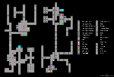 Thumbnail for a map of Dwarf Mine - Levels 1 & 2 (Guide) for the PC game Might And Magic: Clouds Of Xeen.