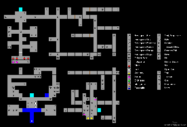 Thumbnail for a map of Dwarf Mine - Levels 3-5 (Guide) for the PC game Might And Magic: Clouds Of Xeen.