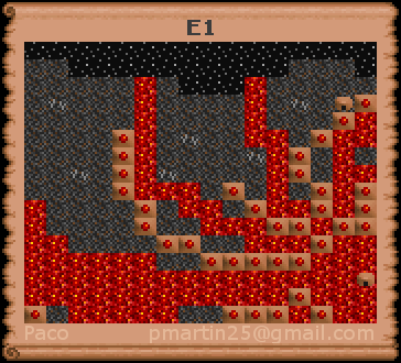 Thumbnail for a map of E1 (In-Game Map) for the PC game Might And Magic: Clouds Of Xeen.