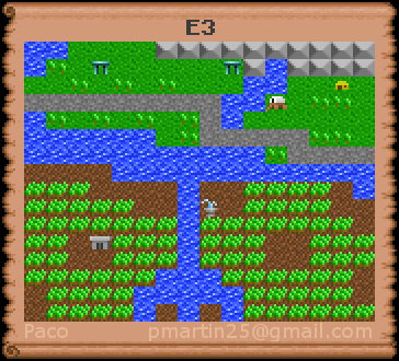 Thumbnail for a map of E3 (In-Game Map) for the PC game Might And Magic: Clouds Of Xeen.