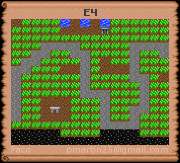 Thumbnail for a map of E4 (In-Game Map) for the PC game Might And Magic: Clouds Of Xeen.