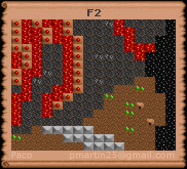 Thumbnail for a map of F2 (In-Game Map) for the PC game Might And Magic: Clouds Of Xeen.