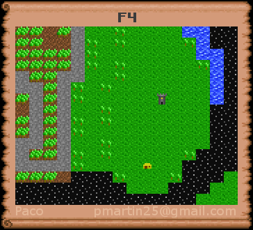 Thumbnail for a map of F4 (In-Game Map) for the PC game Might And Magic: Clouds Of Xeen.