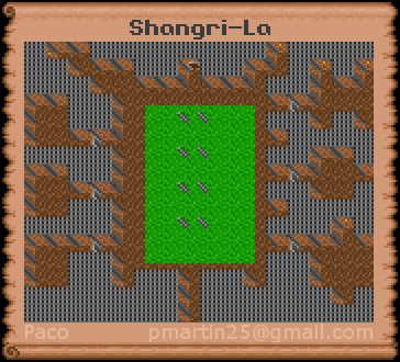 Thumbnail for a map of Shangri-La (In-Game Map) for the PC game Might And Magic: Clouds Of Xeen.