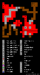 Thumbnail for a map of Volcan Cave 1 (Guide) for the PC game Might And Magic: Clouds Of Xeen.