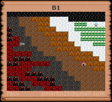 Thumbnail for a map of B1 (In-Game Map) for the PC game Might And Magic: Darkside Of Xeen.