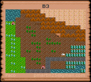 Thumbnail for a map of B3 (In-Game Map) for the PC game Might And Magic: Darkside Of Xeen.