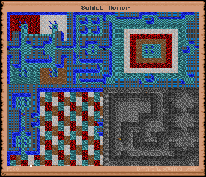 Thumbnail for a map of Castle Alamar (In-Game Map) for the PC game Might And Magic: Darkside Of Xeen.