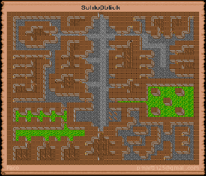 Thumbnail for a map of Castleview (In-Game Map) for the PC game Might And Magic: Darkside Of Xeen.