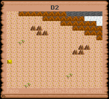 Thumbnail for a map of D2 (In-Game Map) for the PC game Might And Magic: Darkside Of Xeen.